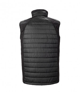 MGFC Result Black Compass Padded Gilet