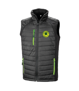 MGFC Result Black Compass Padded Gilet